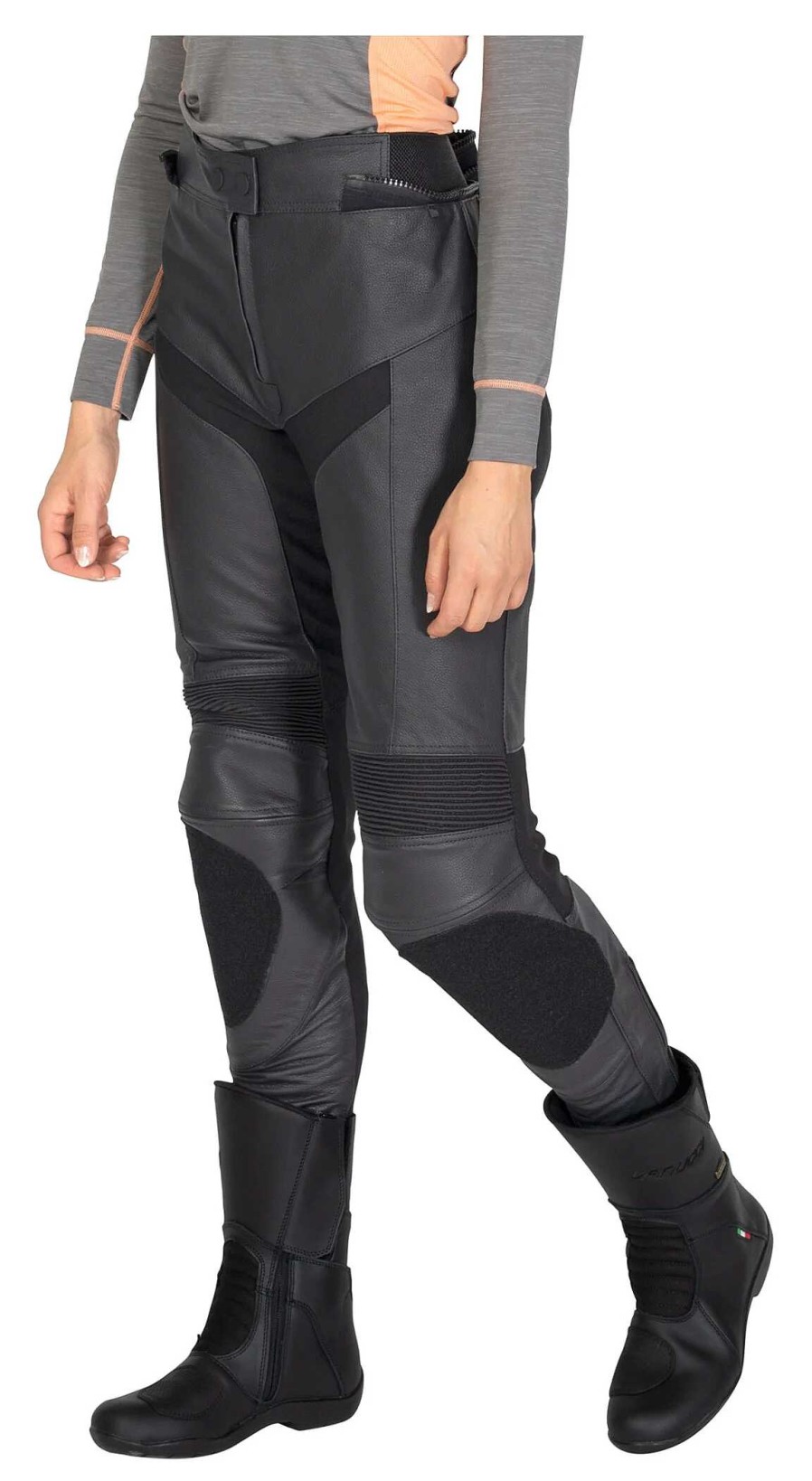 New Fastway Fastway Sport Women 191 Leather Combination Trousers