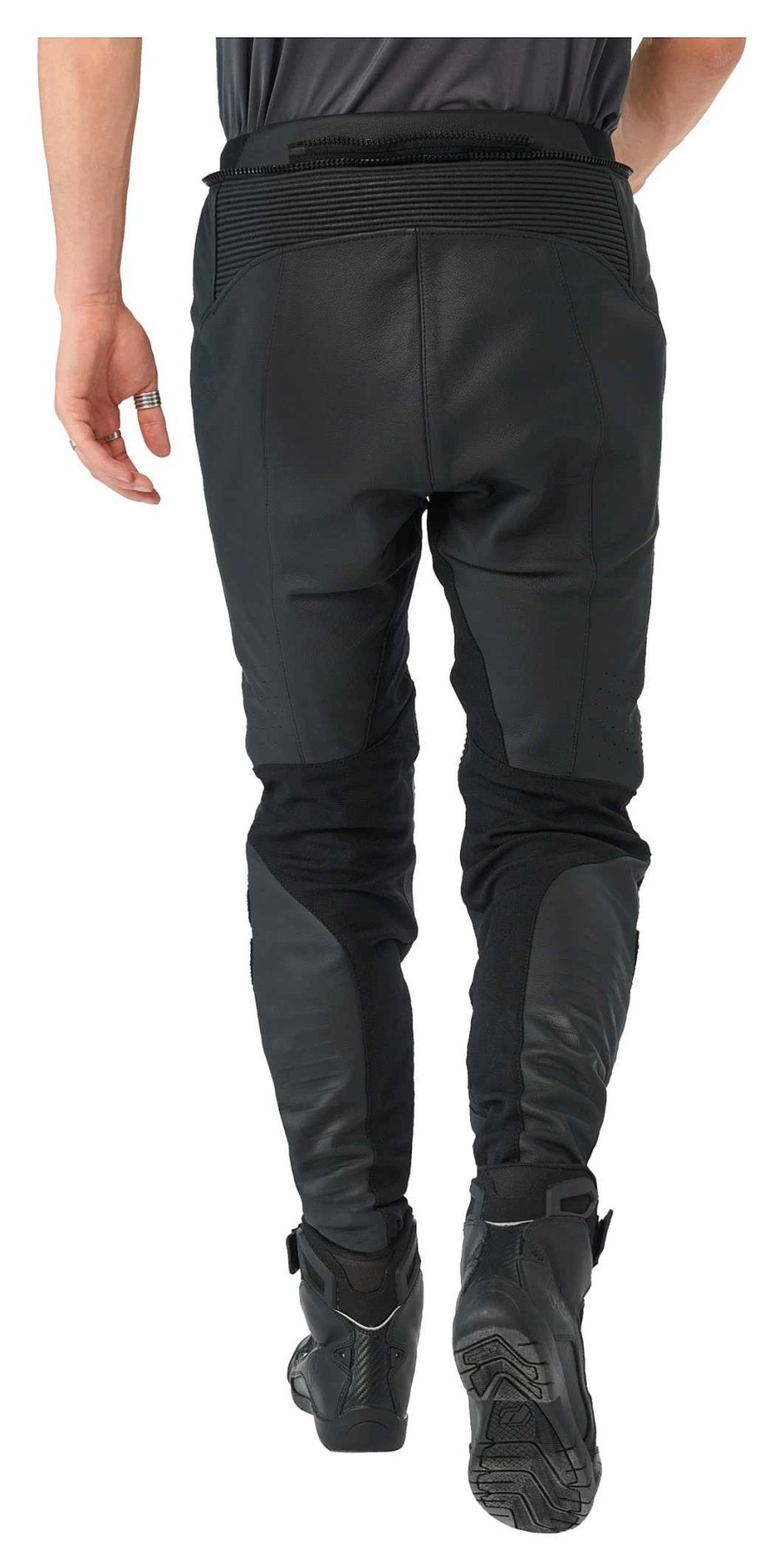 Hot Rekurv Rekurv C-10.01 Leather Combination Trousers