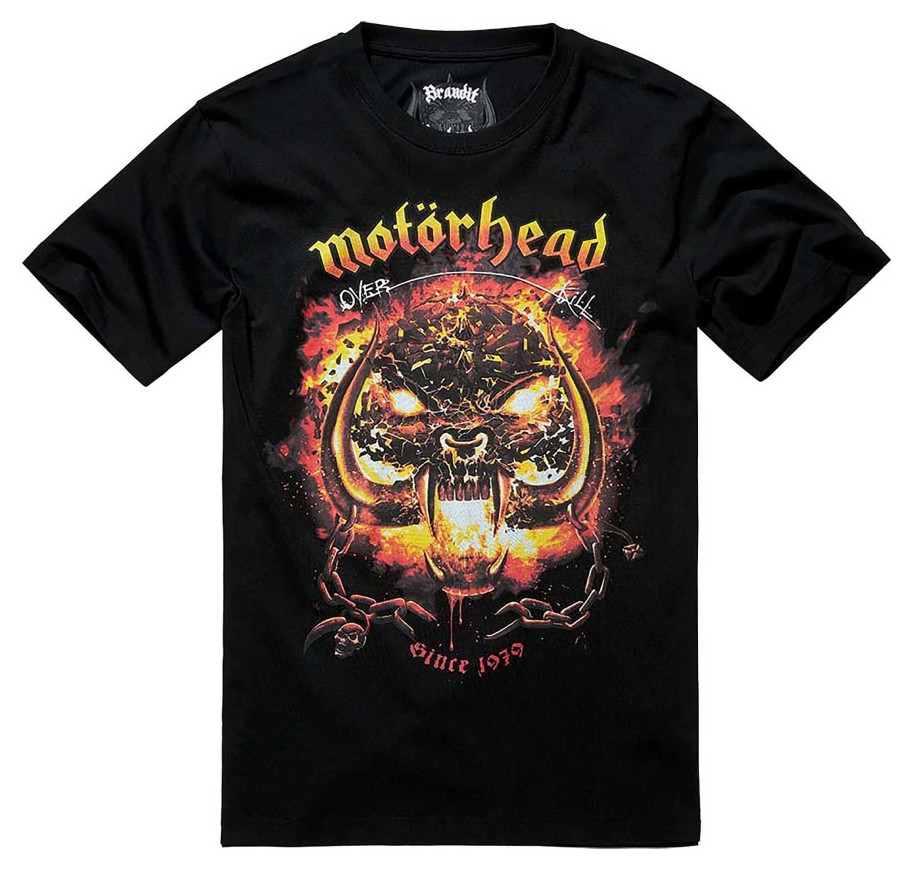 New Motörhead Motorhead Brandit Overkill T-Shirt