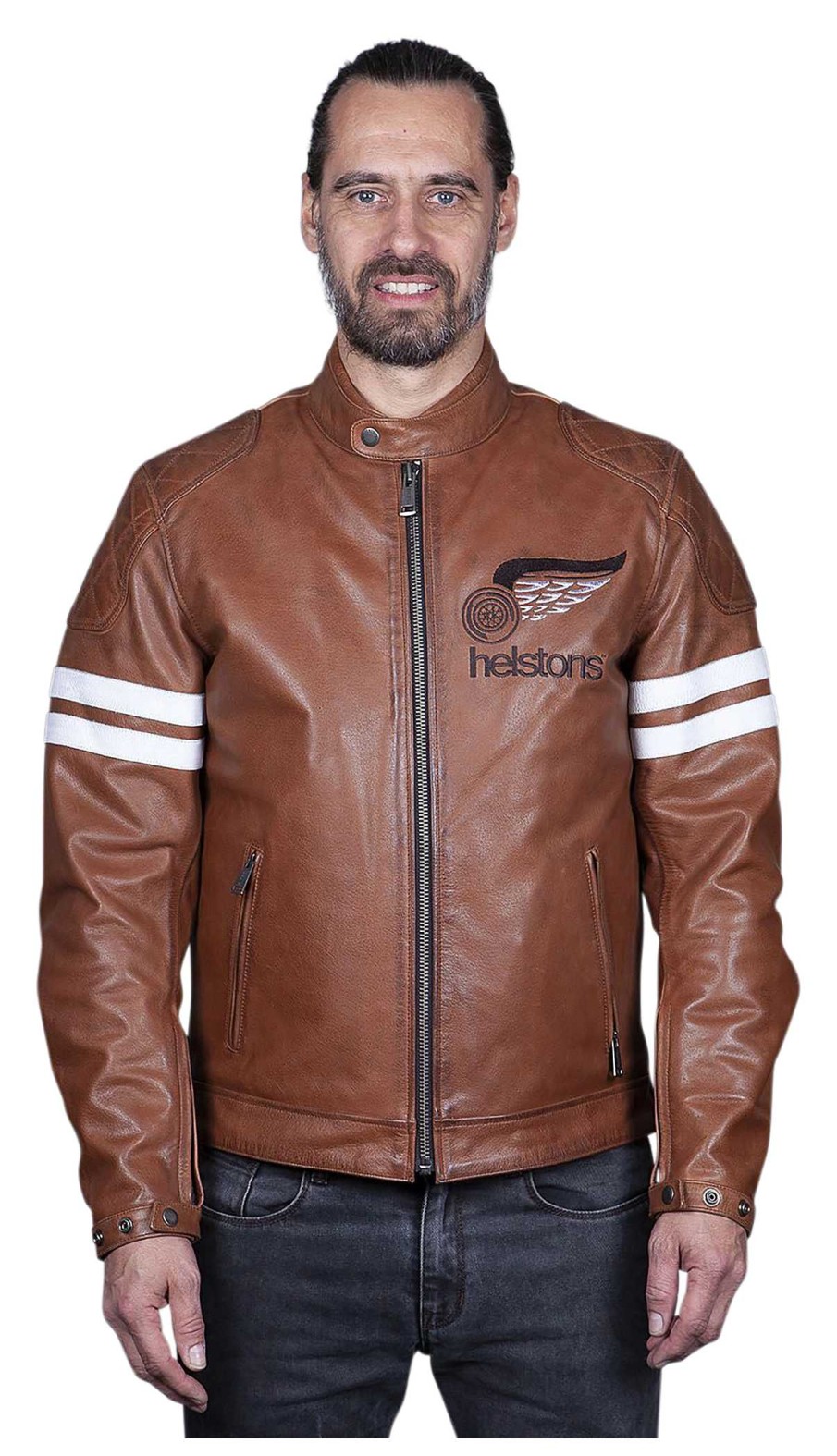 New Helstons Helston'S Jake Speed Leather Jacket