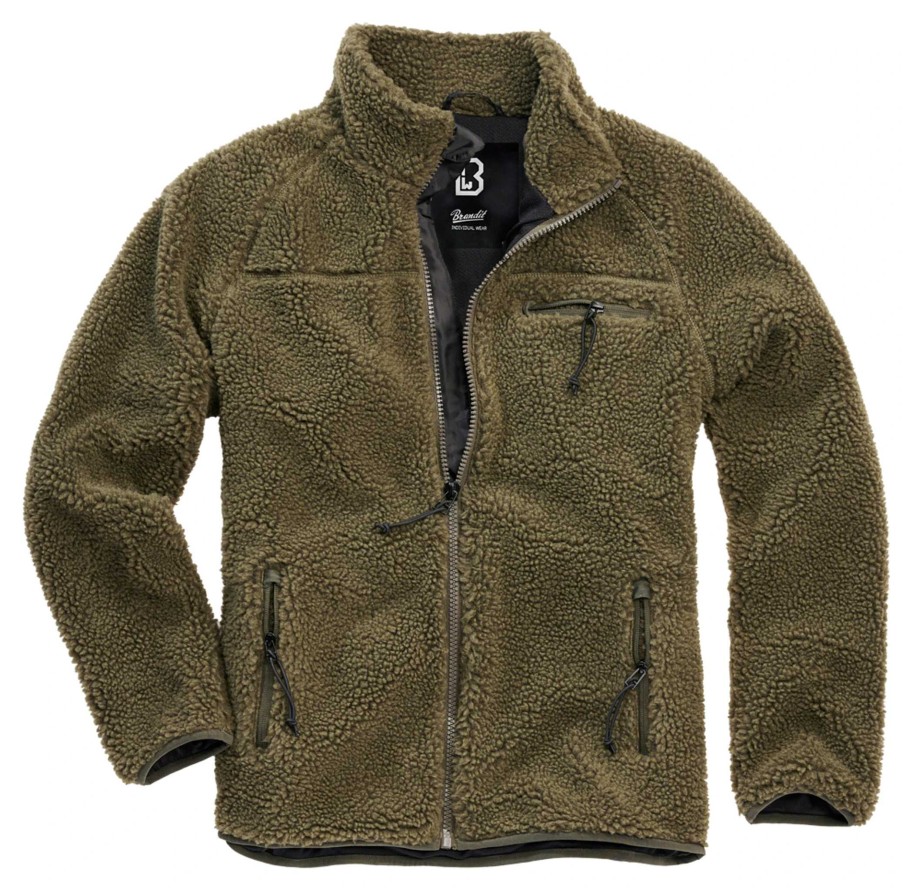 New Brandit Brandit Teddy Fleece Jacket