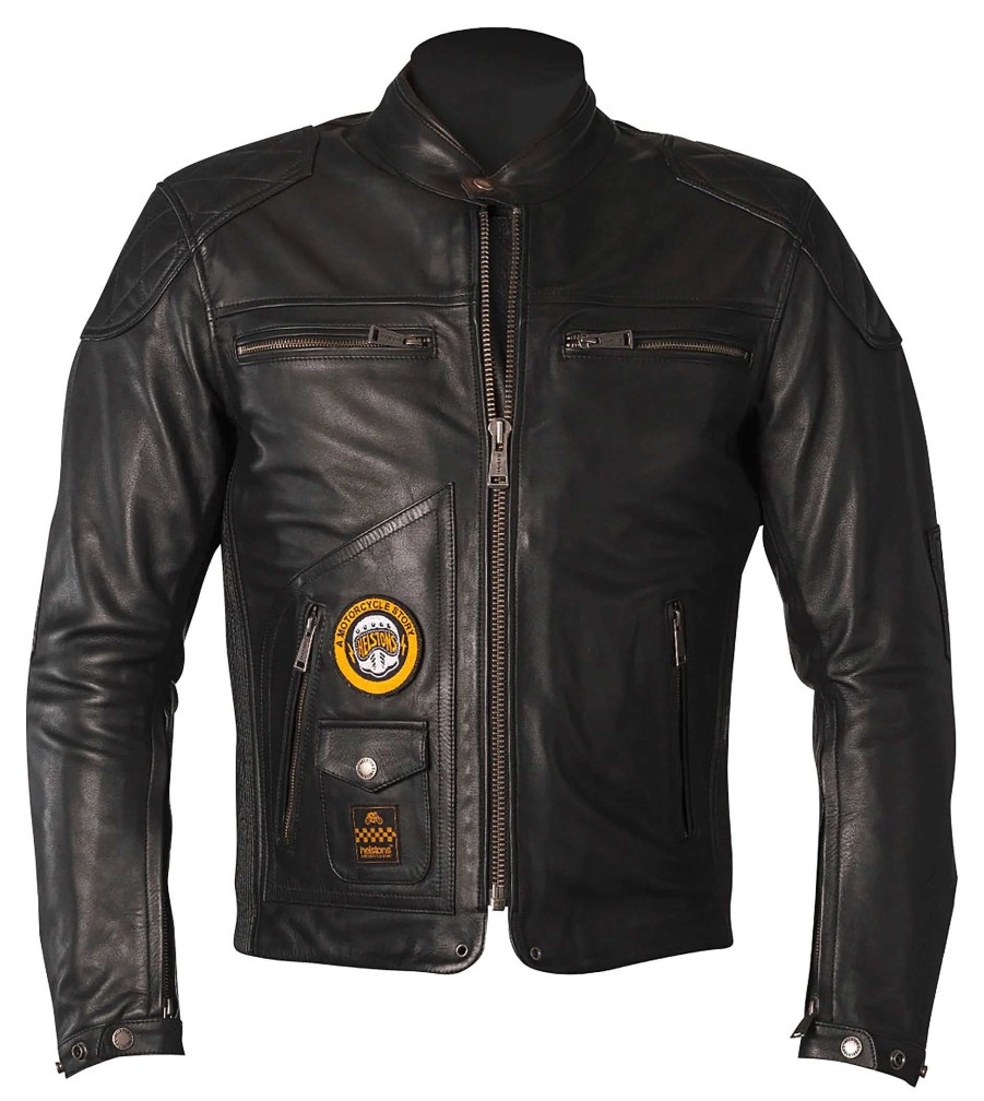 Clearance Helstons Helstons Tracker Natural Leather Jacket