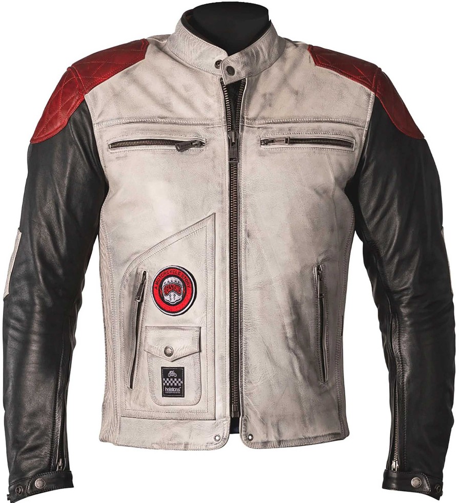 New Helstons Helstons Tracker Natural Leather Jacket