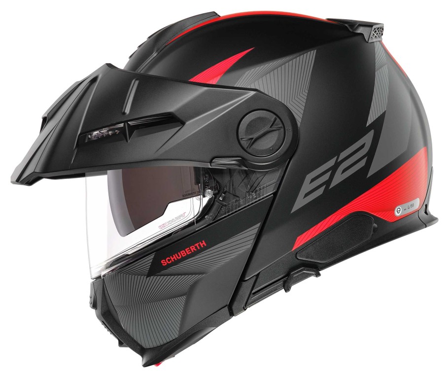 Best Schuberth Schuberth E2 Defender Red