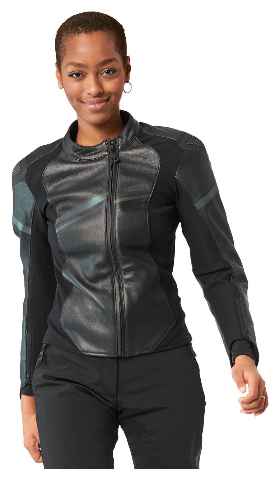 New Rekurv Rekurv C-21.01 Women'S Leather Combination Jacket