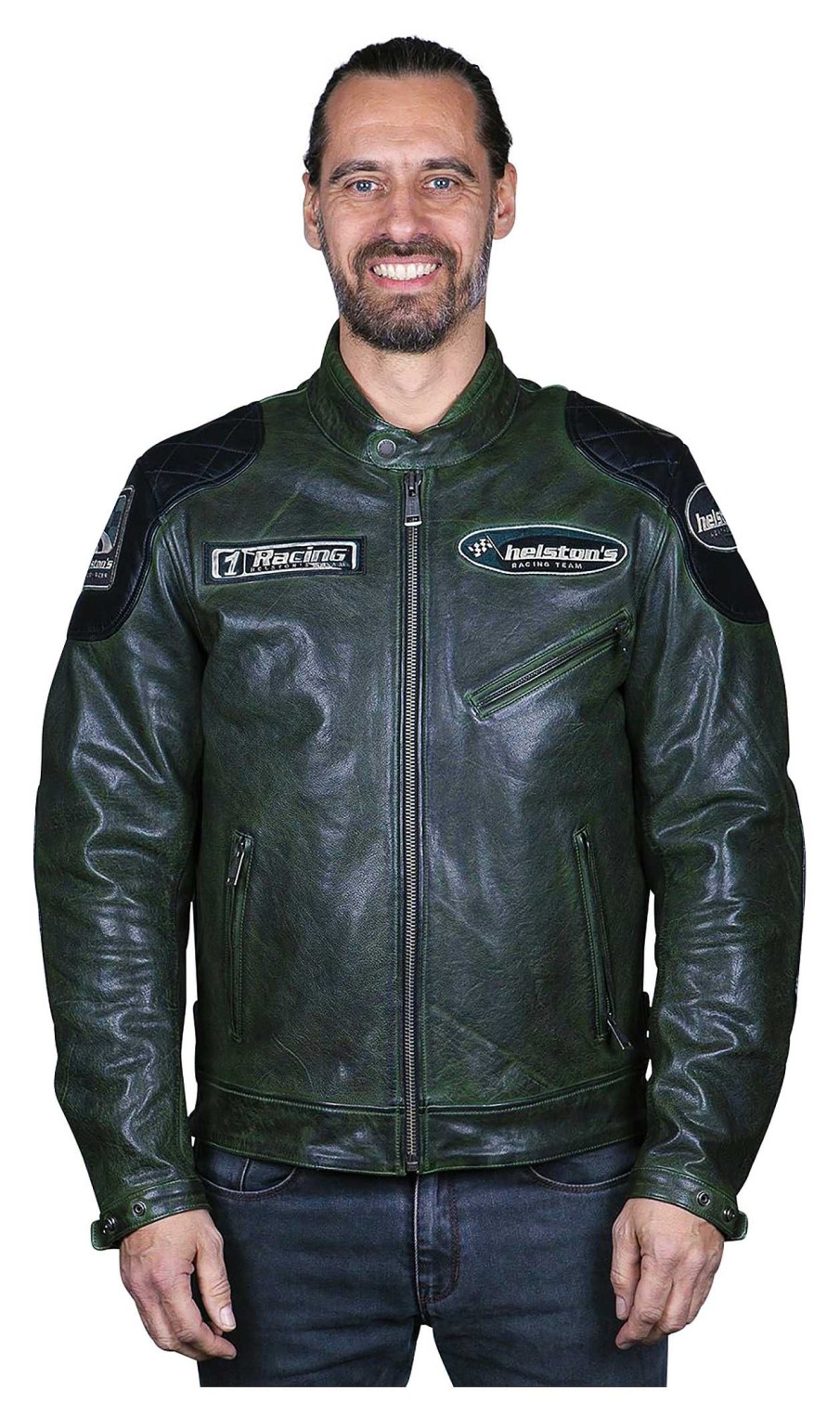 Wholesale Helstons Helston'S Trevor Leather Jacket