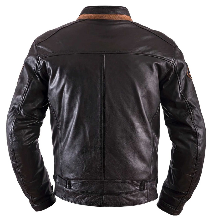 New Helstons Helston'S Ace Rag Leather Jacket