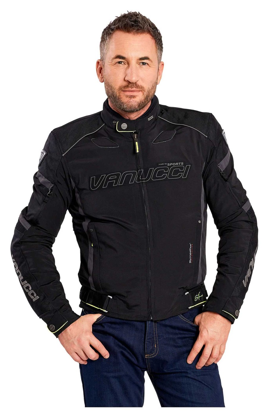 New Vanucci Vanucci Rvx-4 Textile Jacket