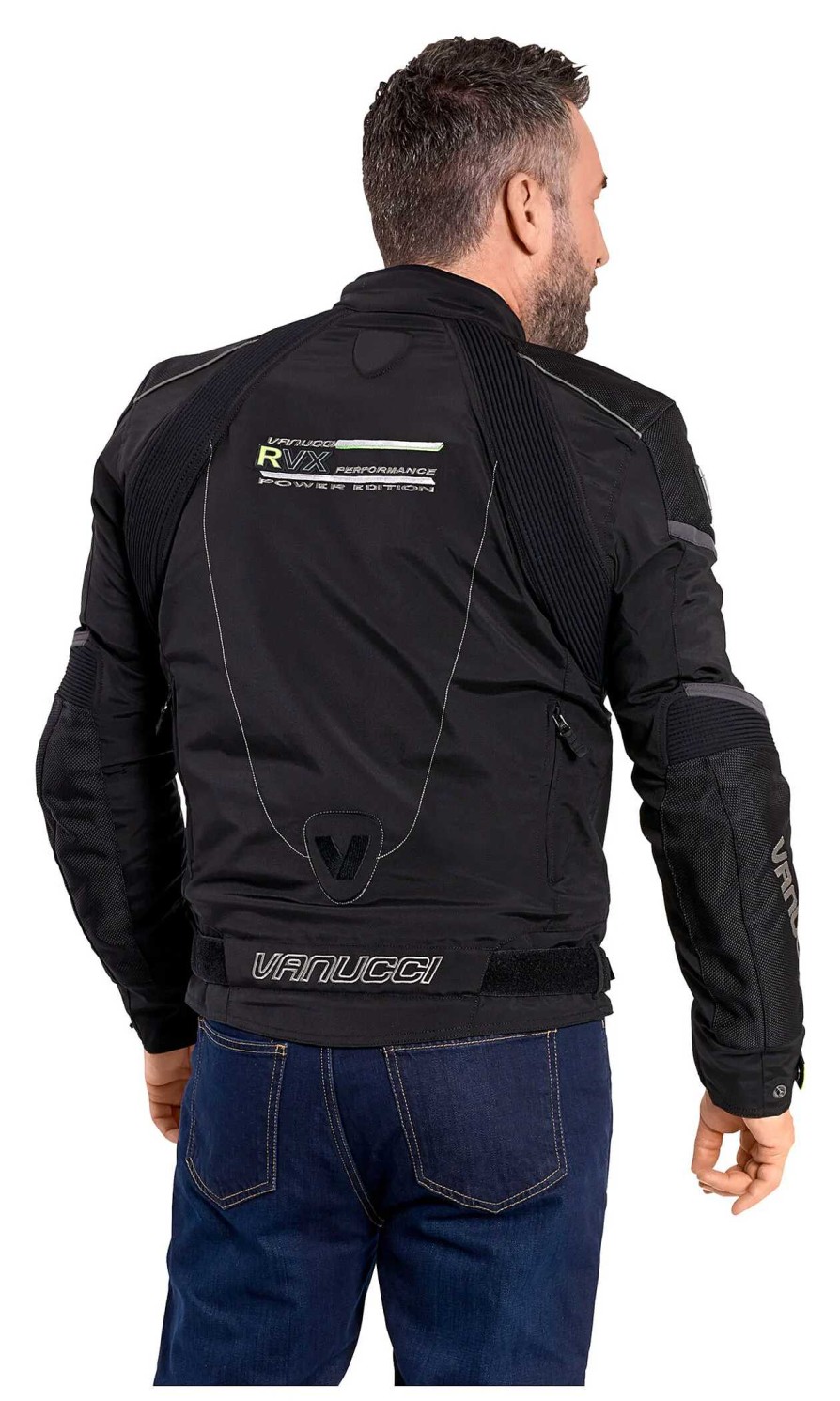 New Vanucci Vanucci Rvx-4 Textile Jacket