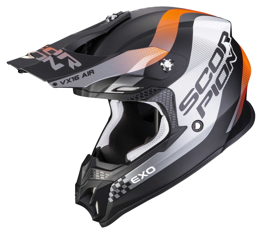 Hot Scorpion Scorpion Vx-16 Air Soul Cross Helmet