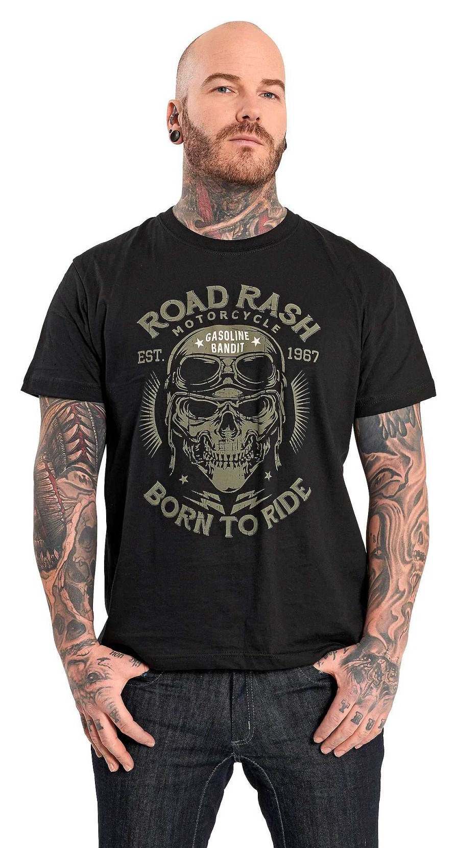 Hot Gasoline Bandit Road Rash T-Shirt