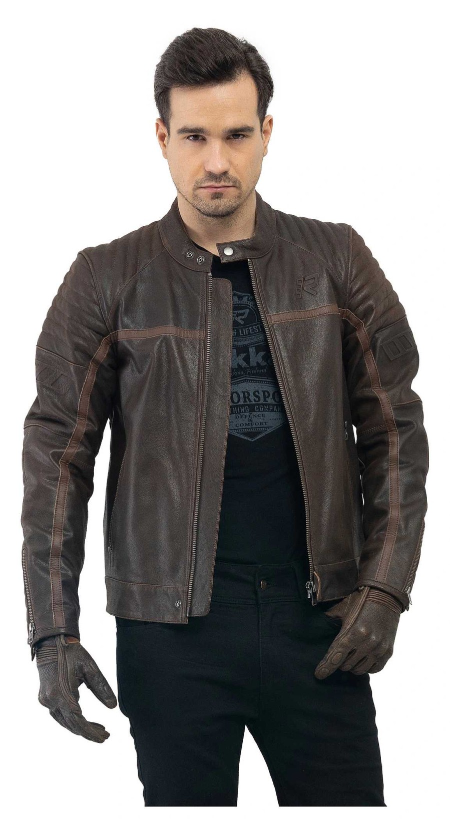 New Rukka Rukka Yorkton Men'S Leather Jacket