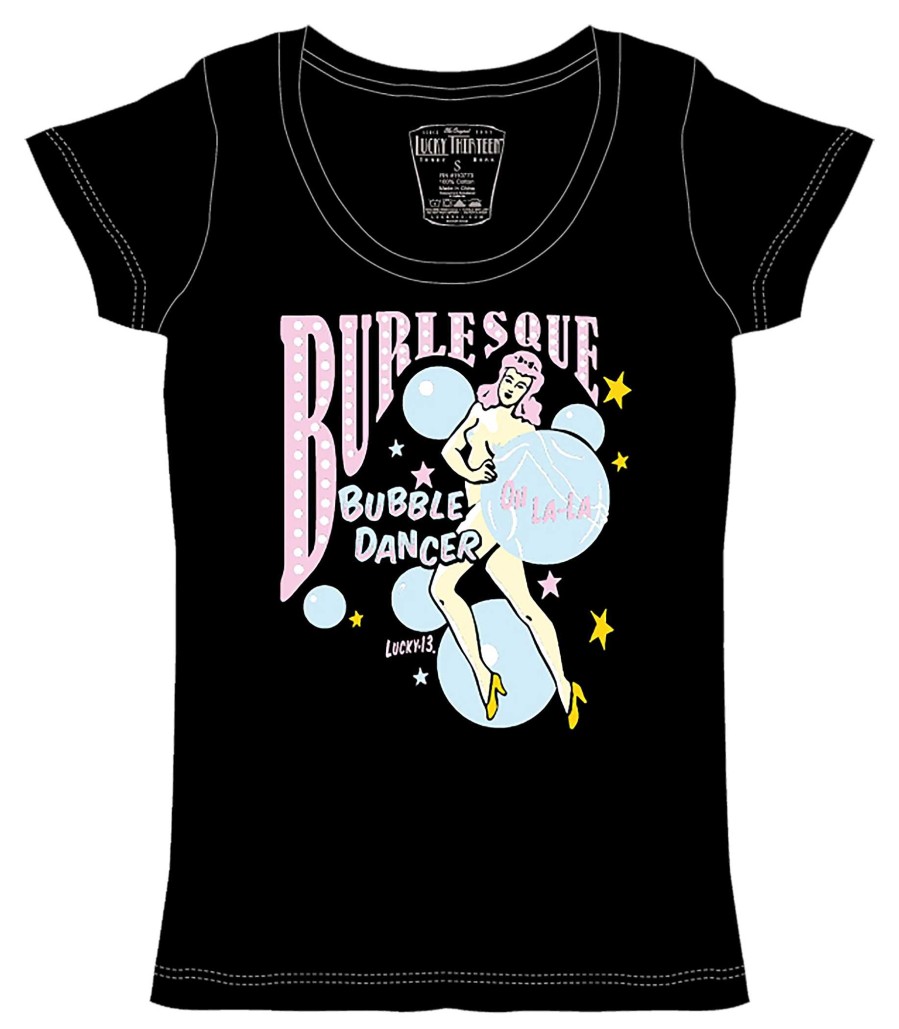 Wholesale Lucky 13 Lucky 13 Bubble Dancer Women'S T-Shirt