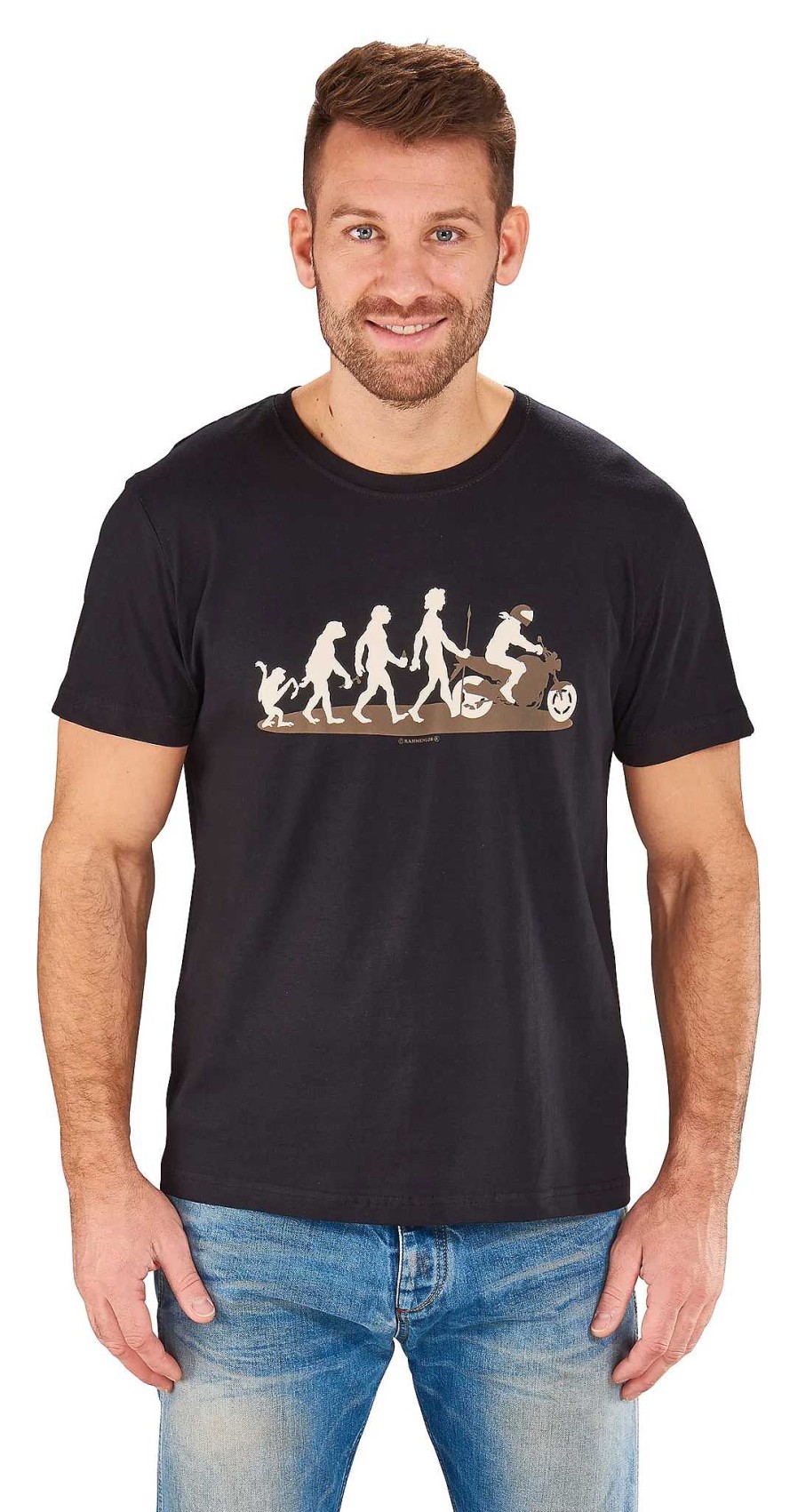 Online Rahmenlos Evolution T-Shirt