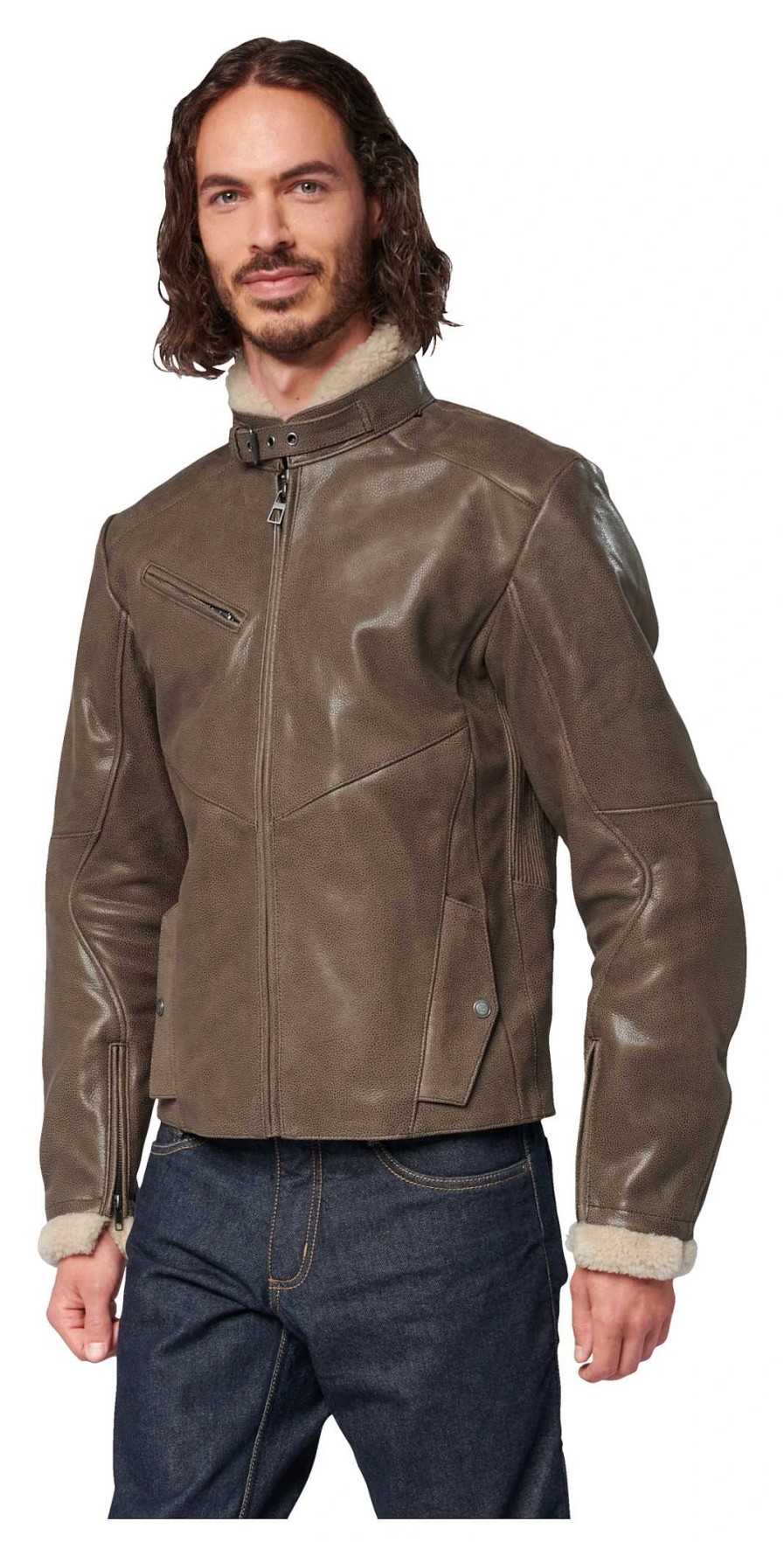 New Detlev Louis Detlev Louis Dl-Jm-6 Leather Jacket