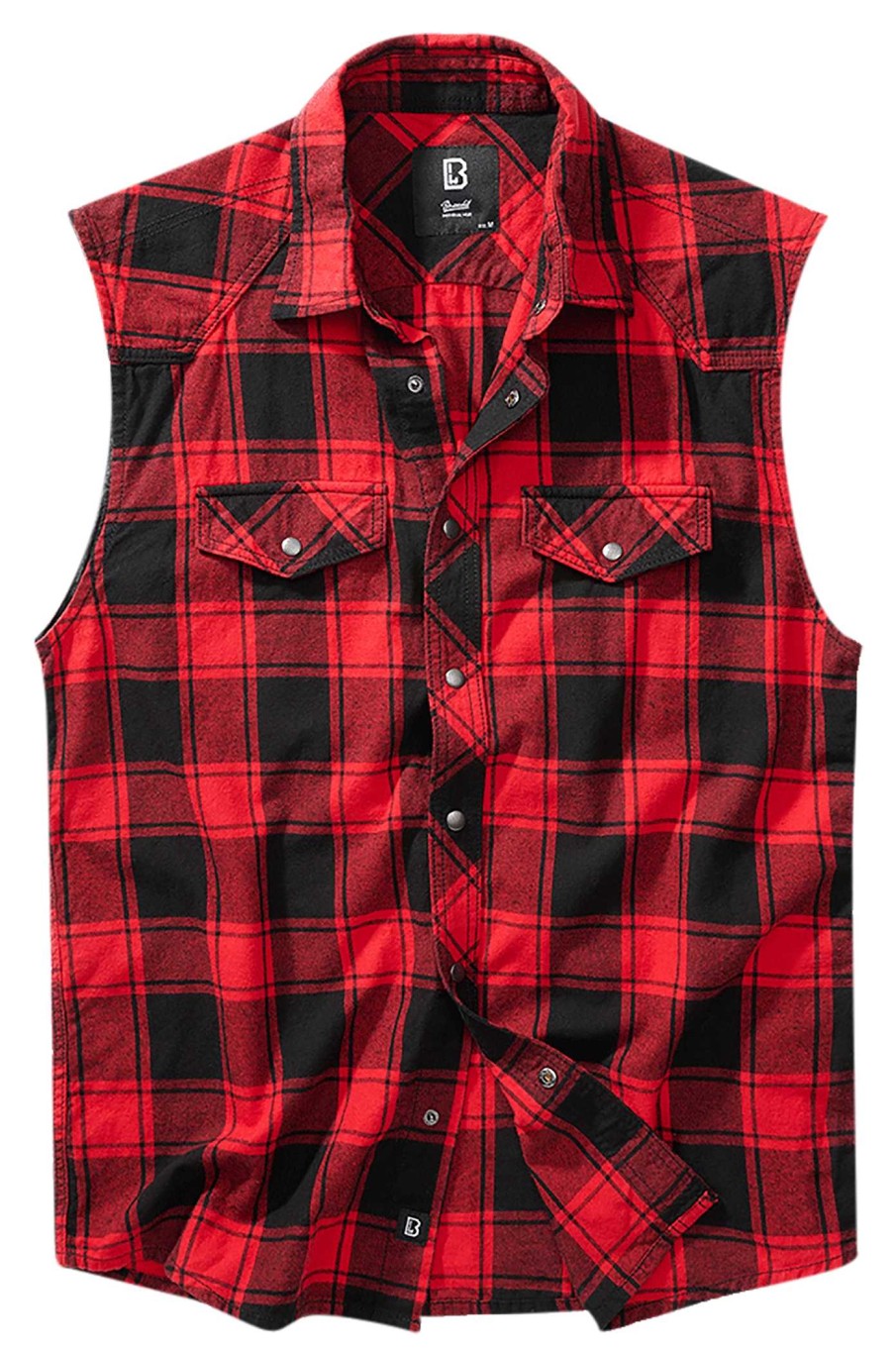 New Brandit Brandit Check Shirt Shirt Sleeveless