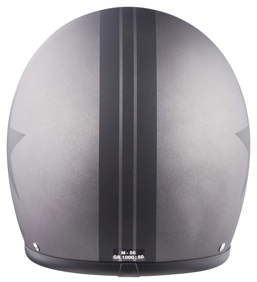 Best DMD Dmd Vintage Star Gray Open Face Helmet