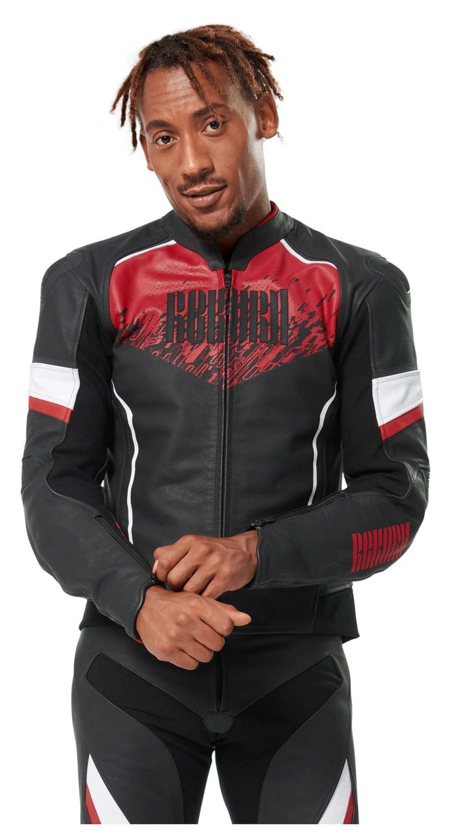 Clearance Rekurv Rekurv C-11.04 Leather Combination Jacket