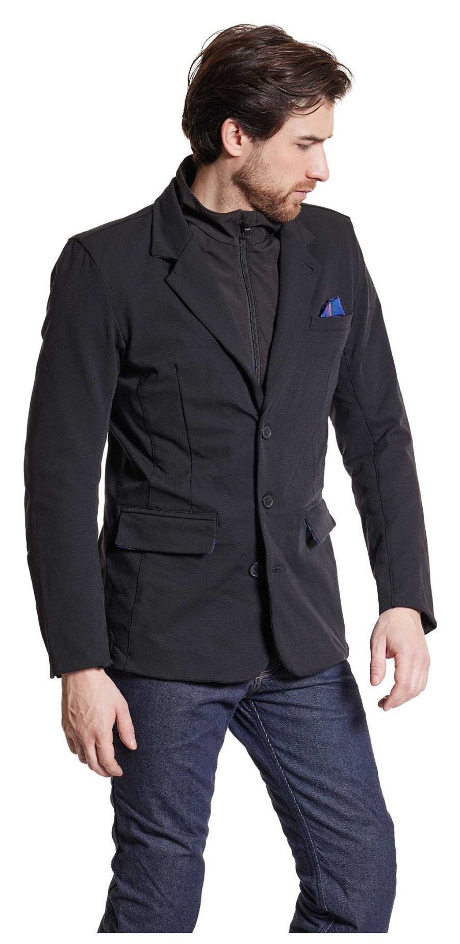 Online Detlev Louis Detlev Louis Dl-Jm-9 Textile Jacket Black