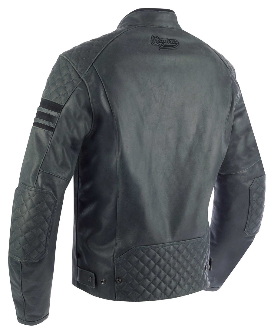 Clearance Segura Segura Track Leather Jacket