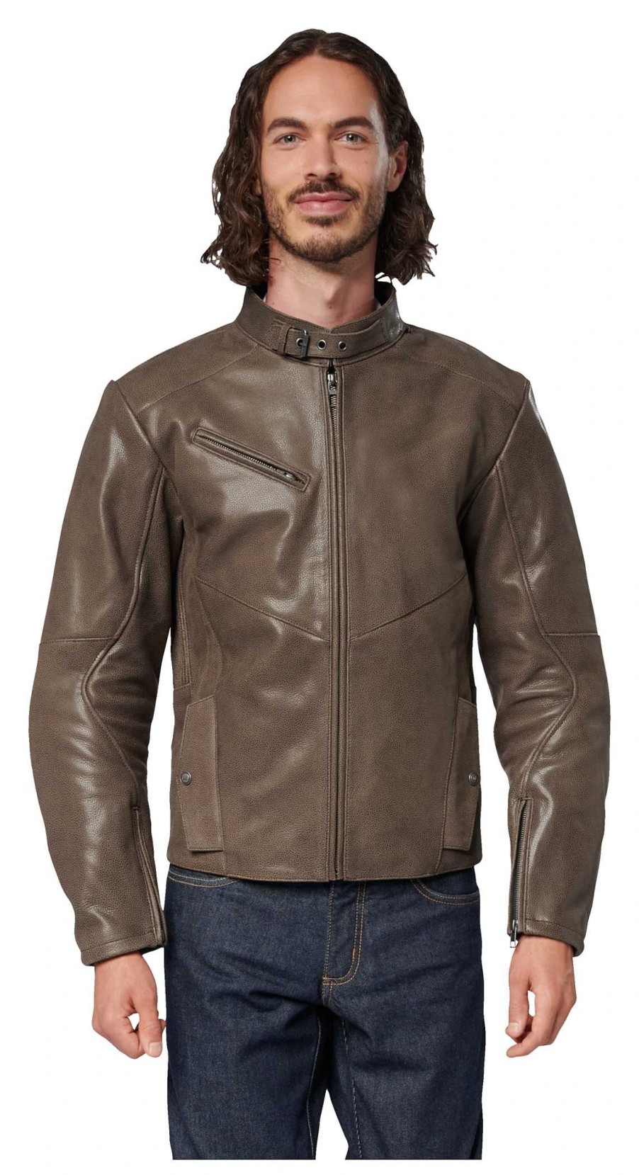 New Detlev Louis Detlev Louis Dl-Jm-6 Leather Jacket