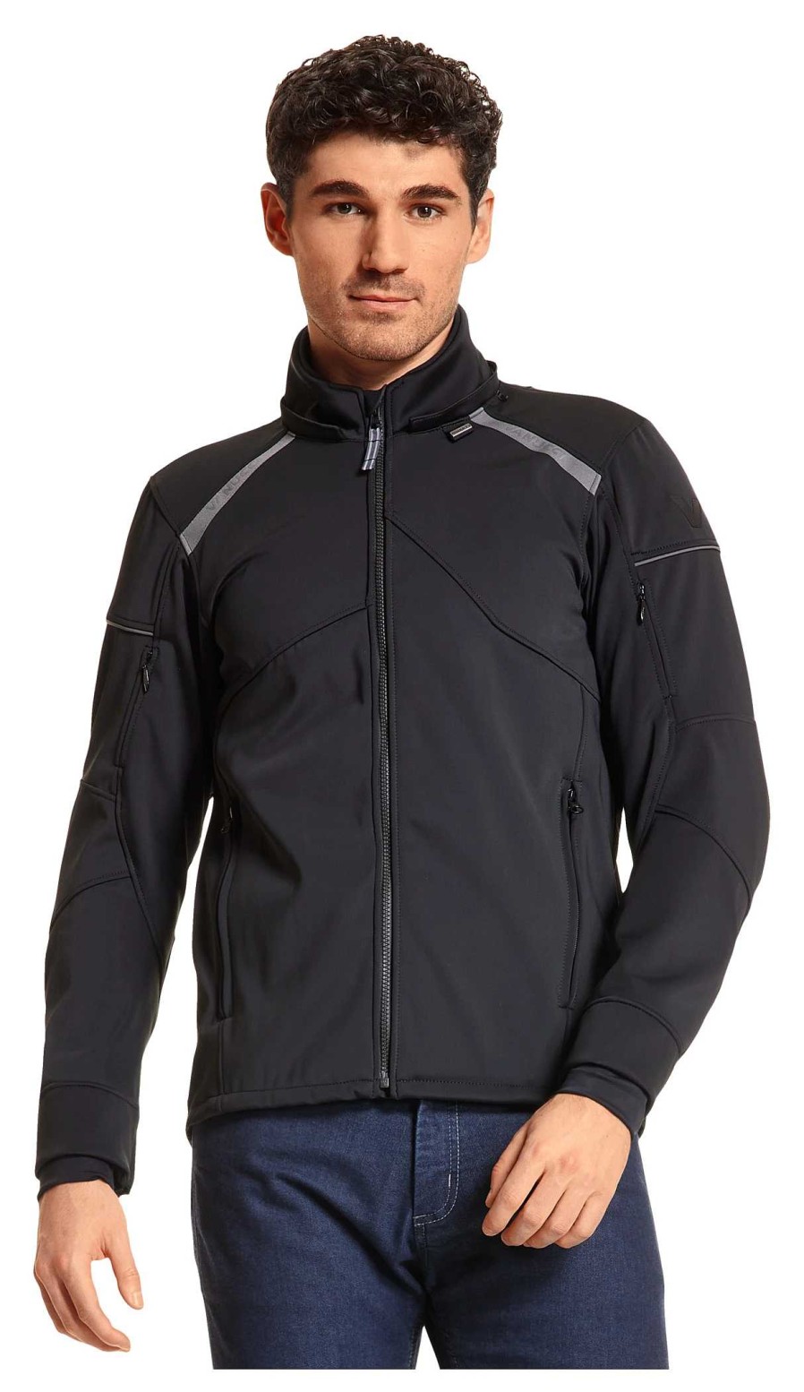 Best Vanucci Vanucci Vuj-1 Motorcycle Softshell Jacket