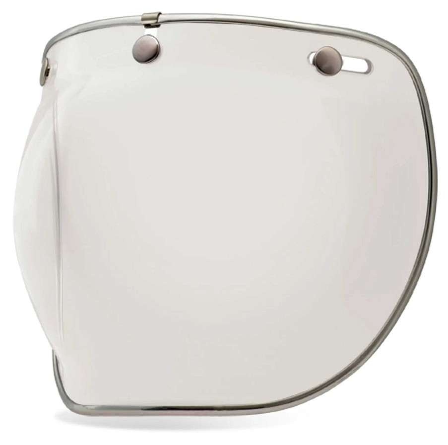 Clearance Bell Bell Custom 500 3-Snap Bubble Dlx Shield