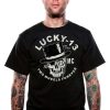 Hot Lucky 13 Lucky 13 Wheel Hatter T-Shirt