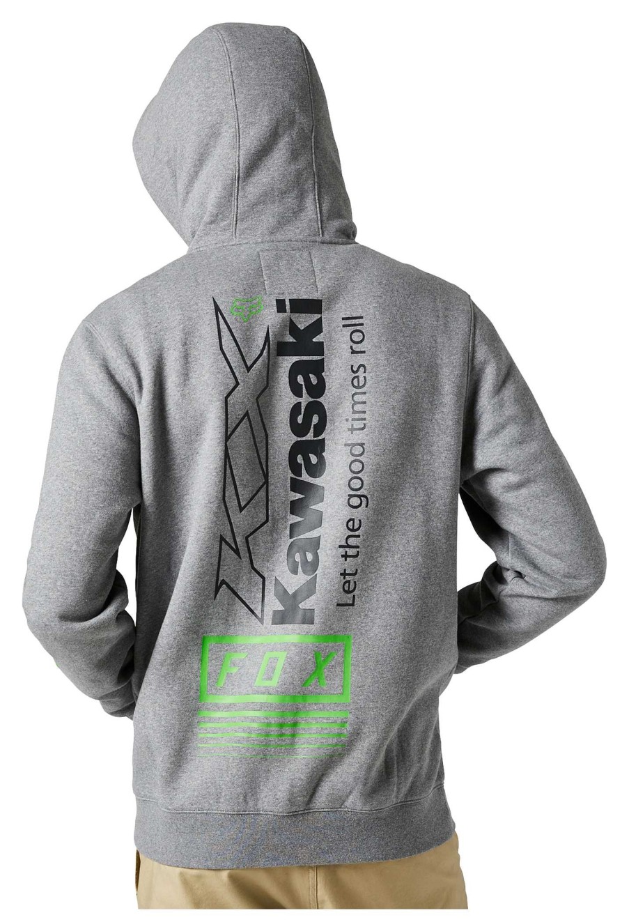 Hot Fox Fox Kawasaki Kawi Zip Hoodie