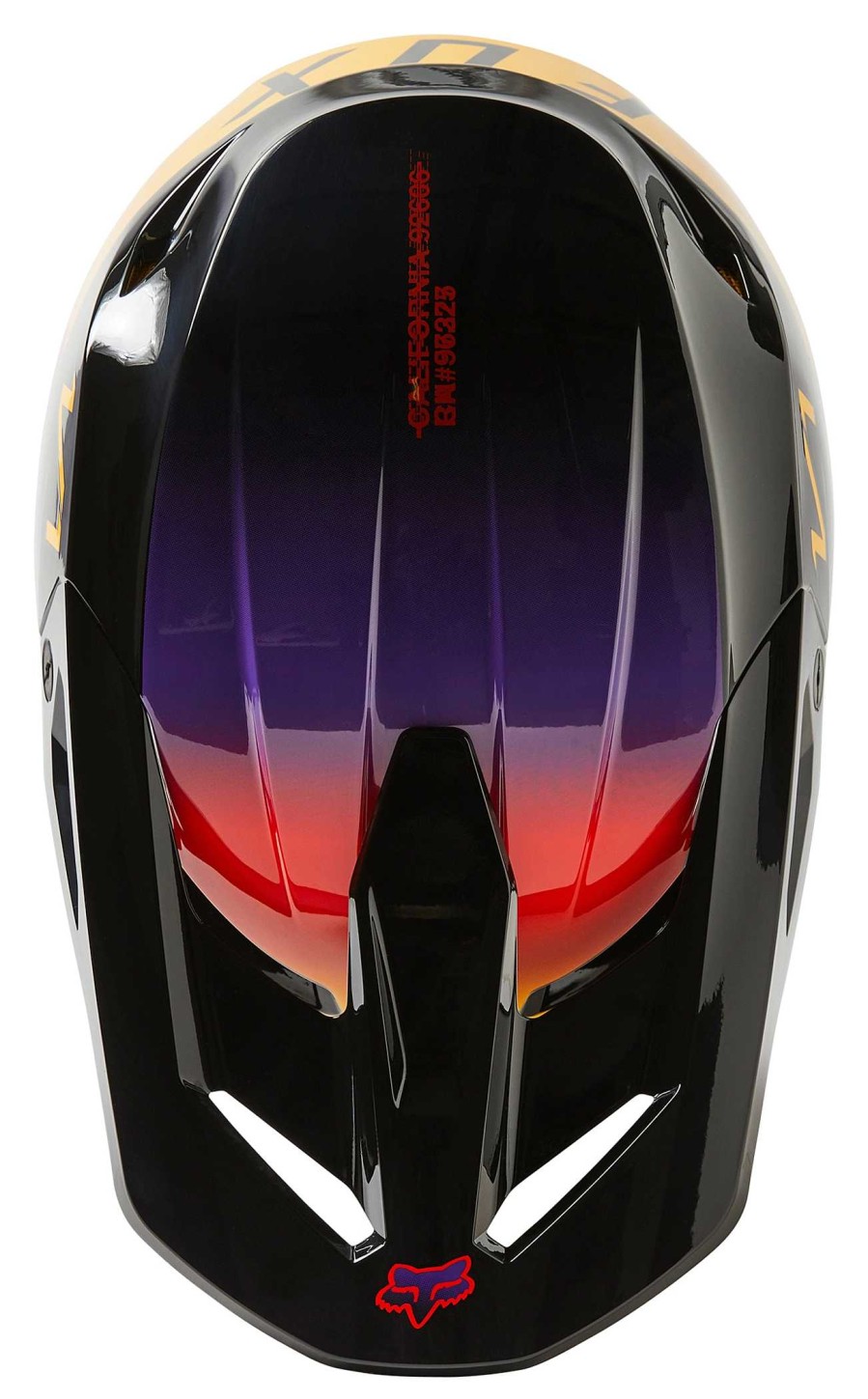 New Fox V1 Toxsyk Cross Helmet