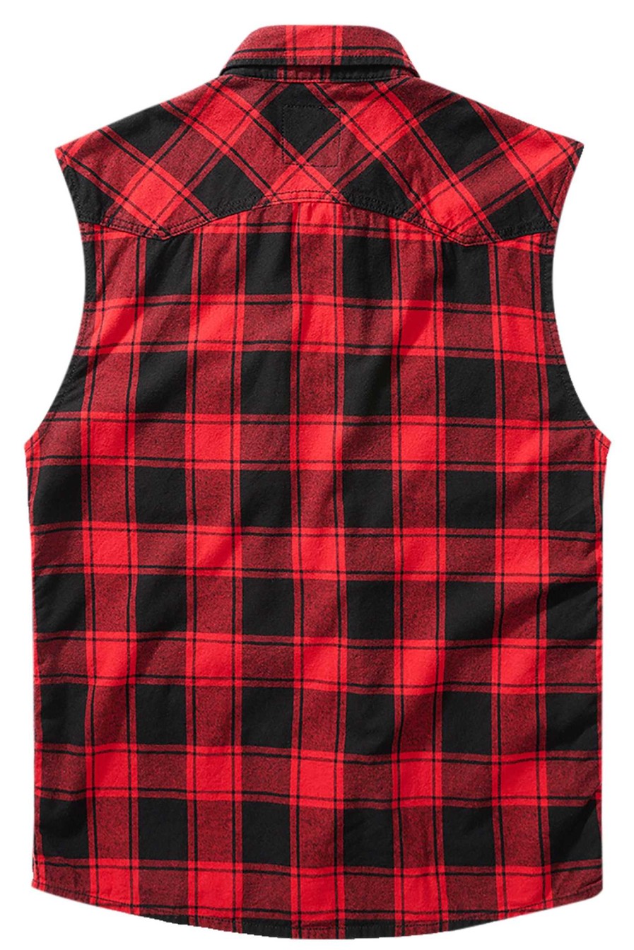 New Brandit Brandit Check Shirt Shirt Sleeveless