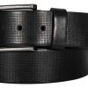 Clearance Vanucci Vanucci Vxa-7 Leather Belt, Black