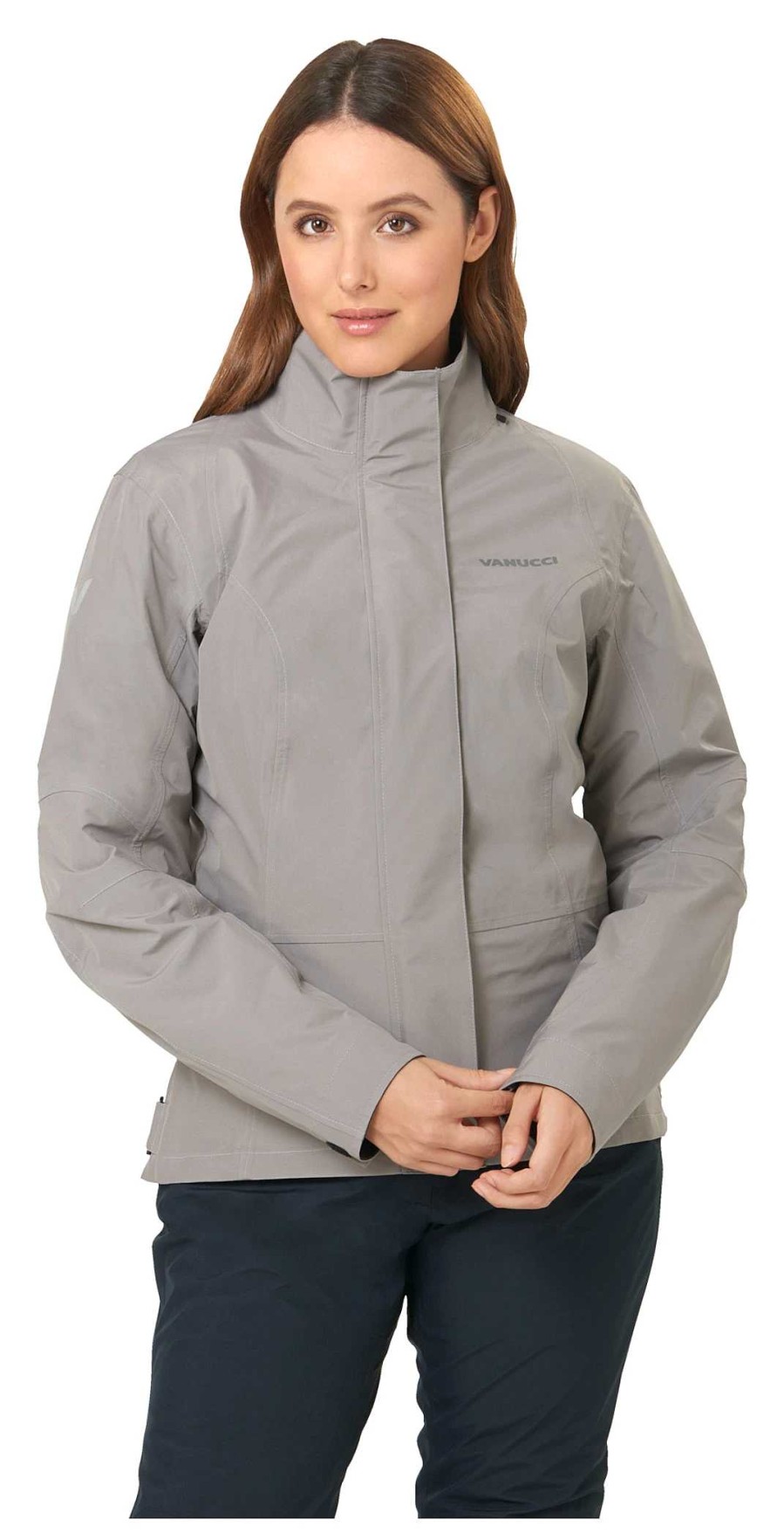 New Vanucci Vanucci Vxr-2 Women'S Membrane Jacket Gray