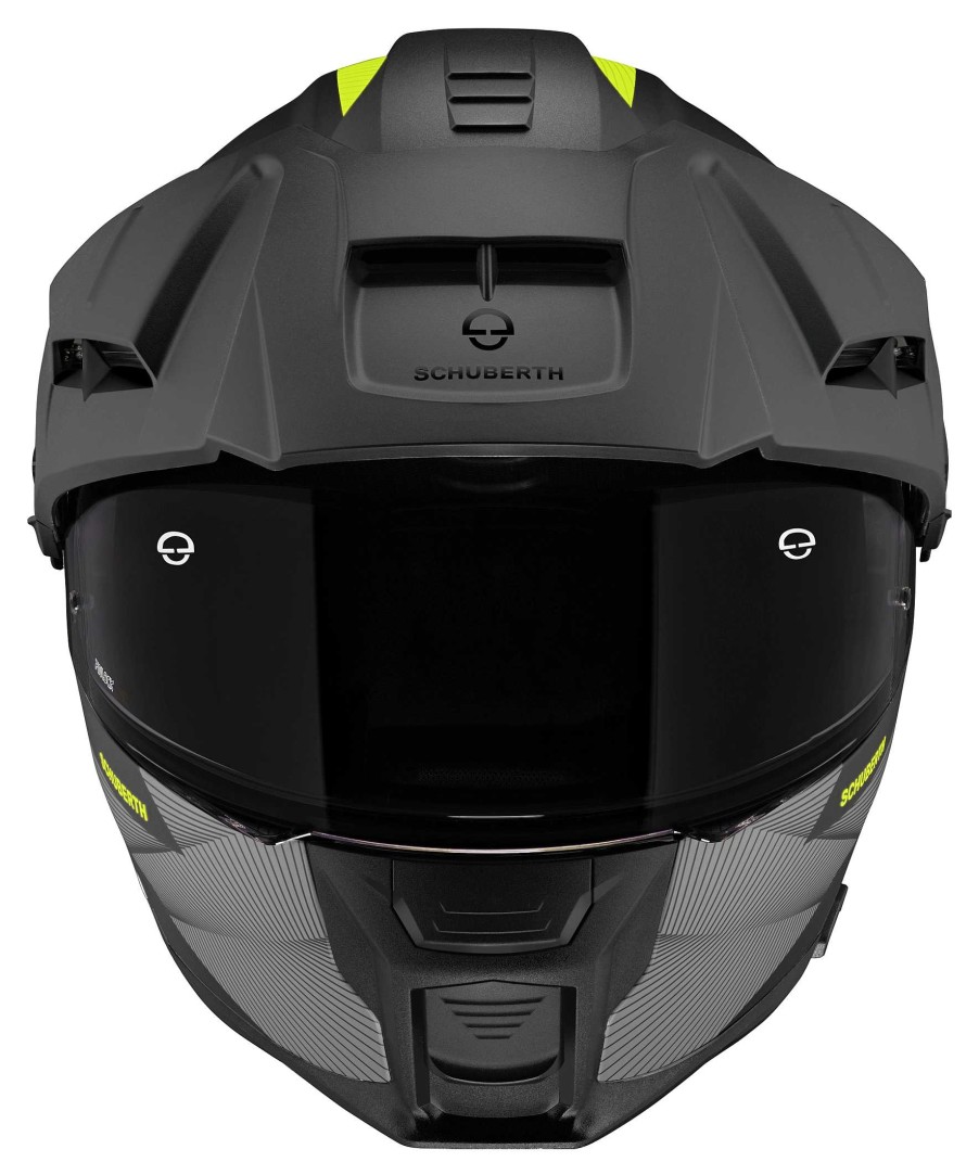 Clearance Schuberth Schuberth E2 Defender Yellow