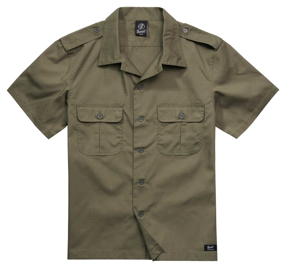 Online Brandit Brandit Us Shirt Ripstop Short Sleeve Shirt