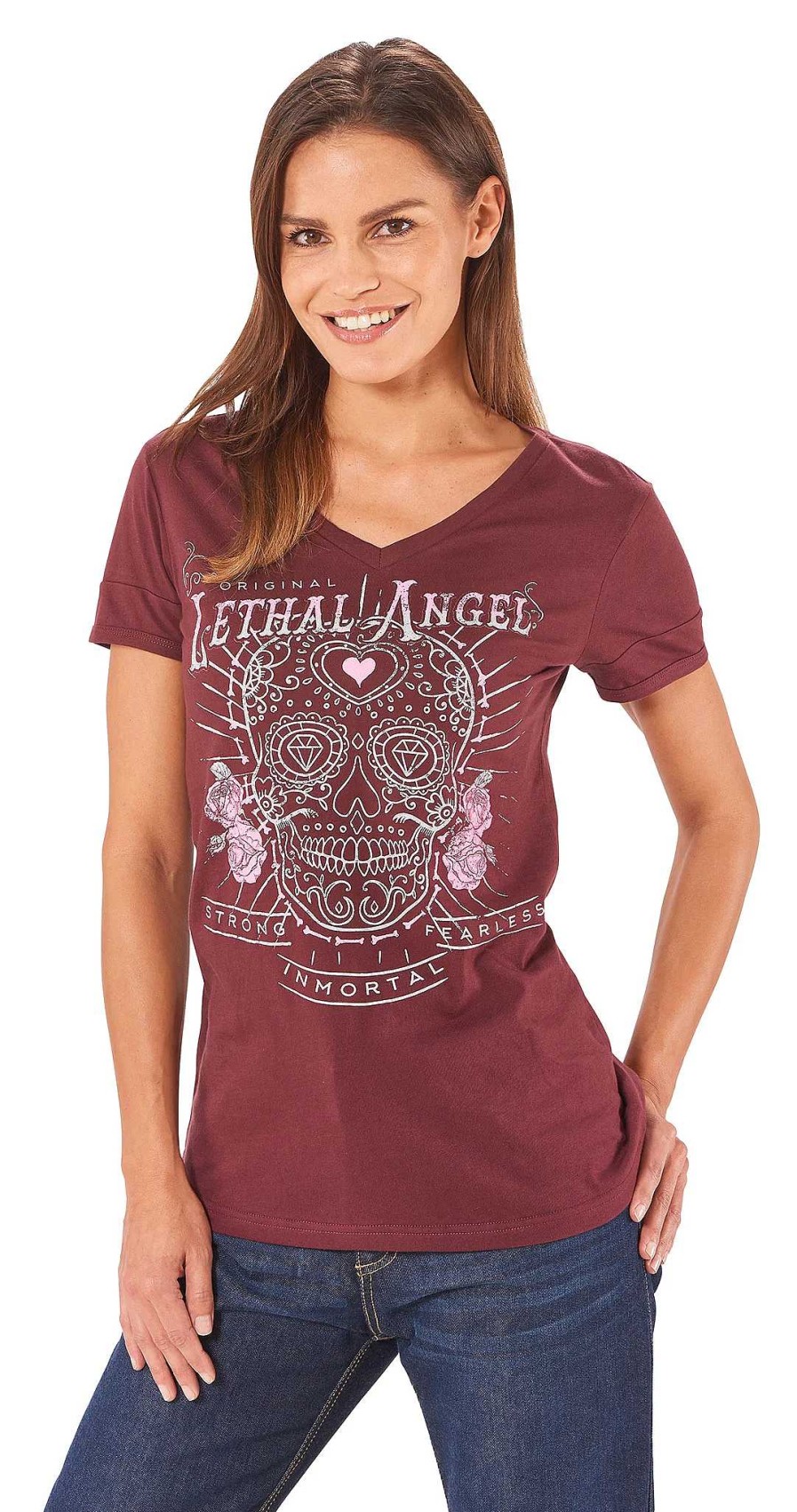 Online Lethal Angel Lethal Angel Fearless Women'S T-Shirt