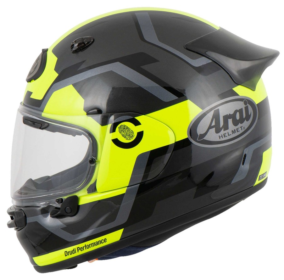 Clearance Arai Arai Quantic Face Fluor Yellow