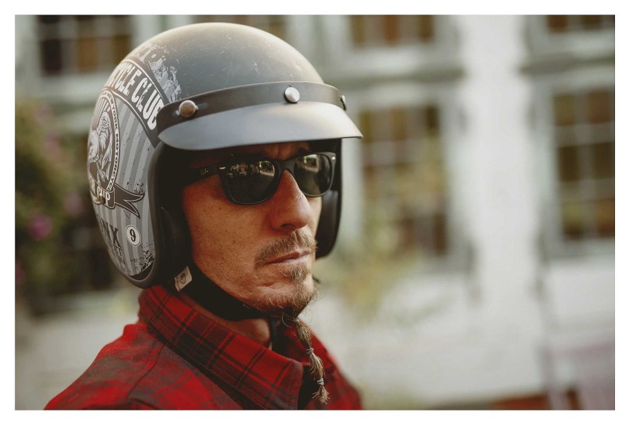 Online MTR Mtr Jet Fiber Open Face Helmet