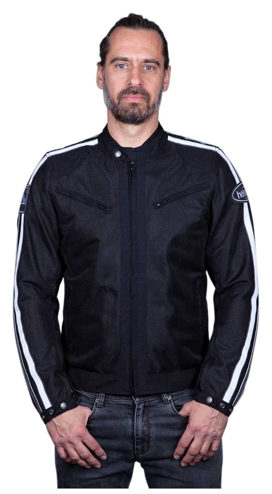 Clearance Helstons Helstons Pace Air Textile Jacket Black