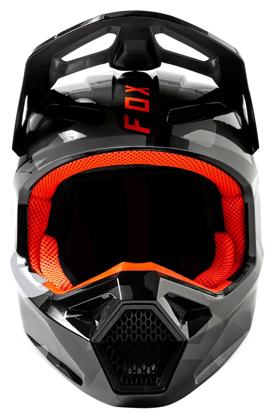 Clearance Fox V1 Bnkr Cross Helmet